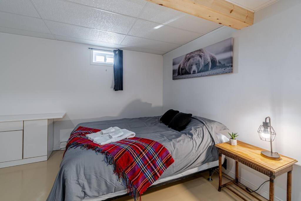 Spa, sauna et foyer : Le Phare de Baie-Saint-Paul Extérieur photo